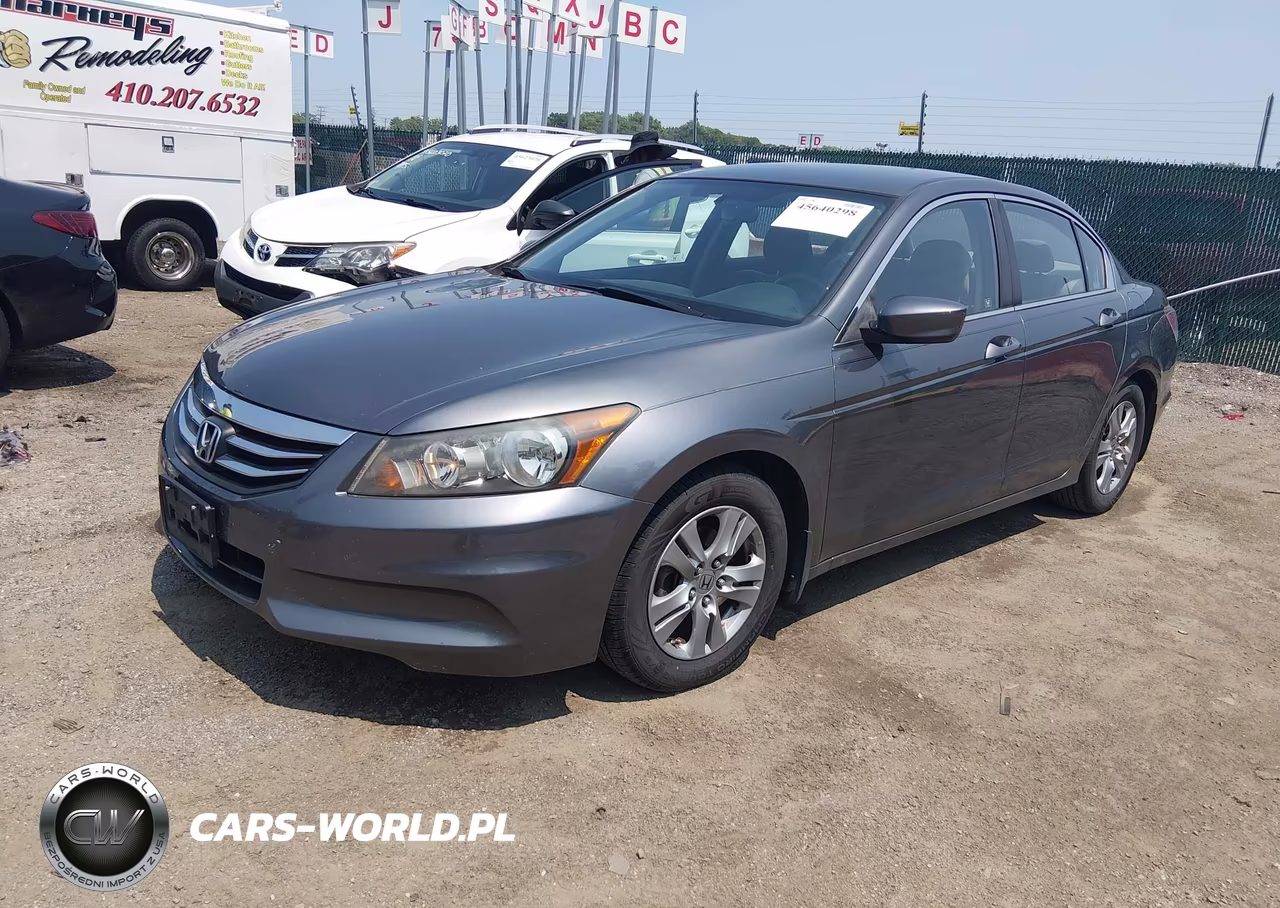 2012 Honda Accord 2.4 Lx-P VIN:1HGCP2F49CA160196 - 2