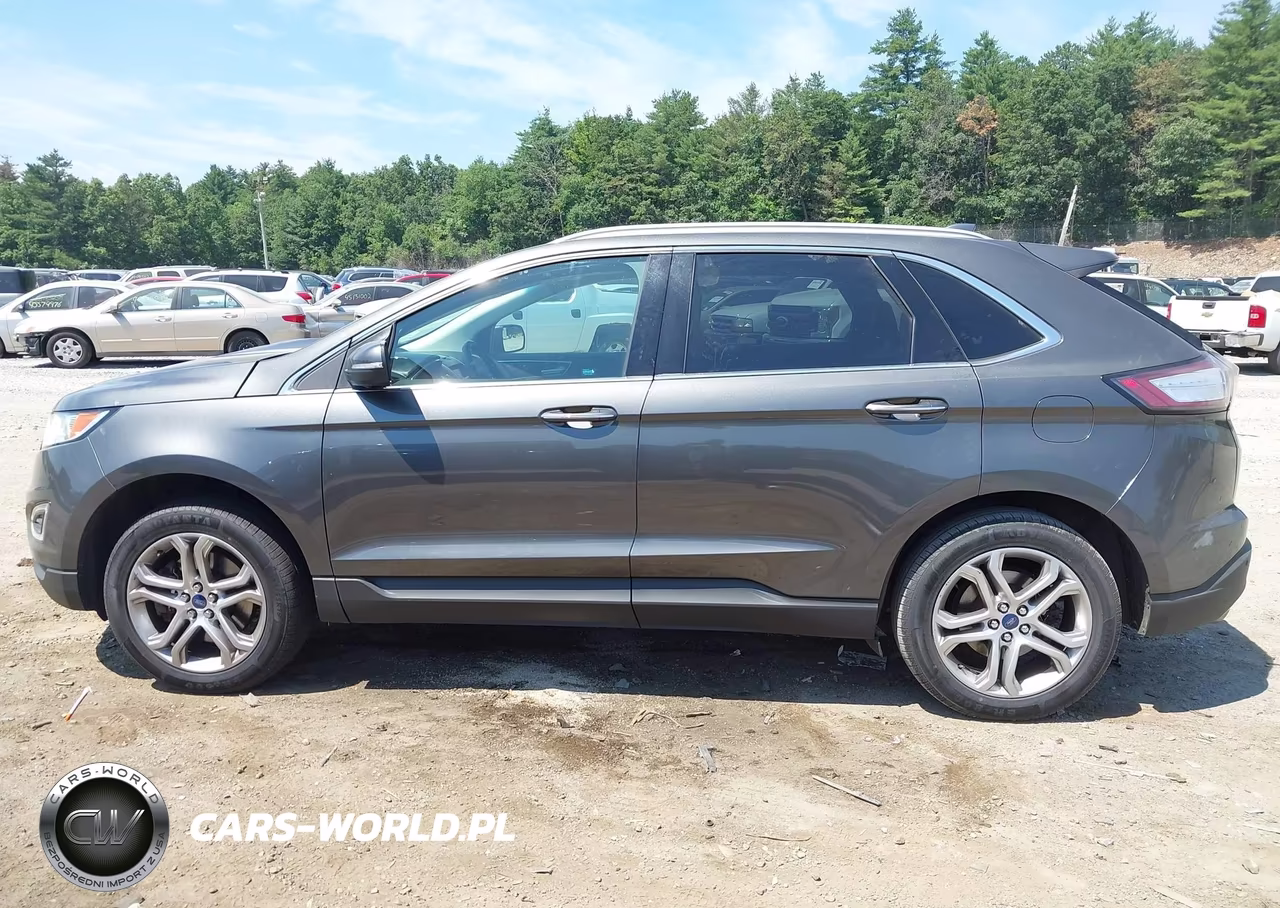 2015 Ford Edge Titanium VIN:2FMTK4K90FBB29126 - 14
