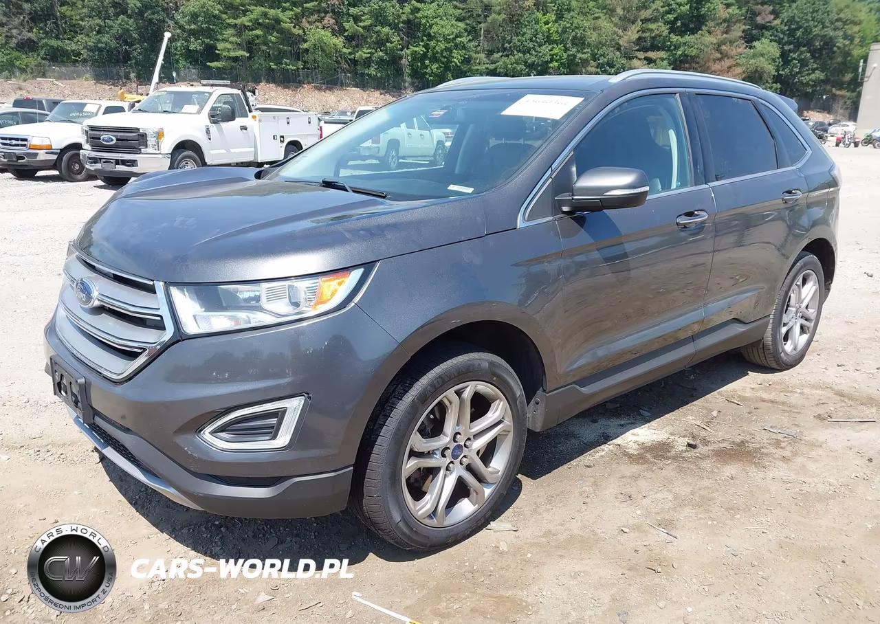 2015 Ford Edge Titanium VIN:2FMTK4K90FBB29126 - 2