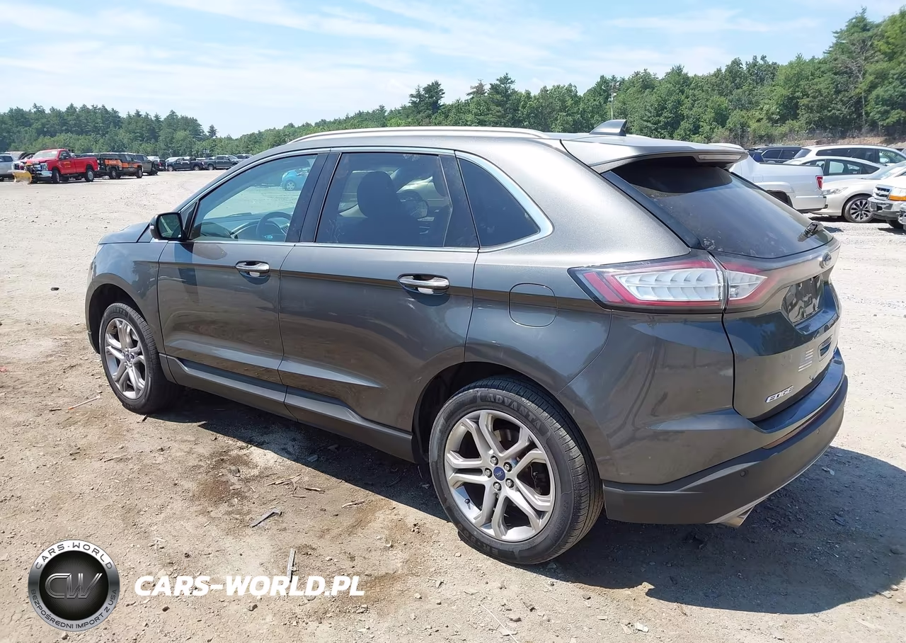 2015 Ford Edge Titanium VIN:2FMTK4K90FBB29126 - 3