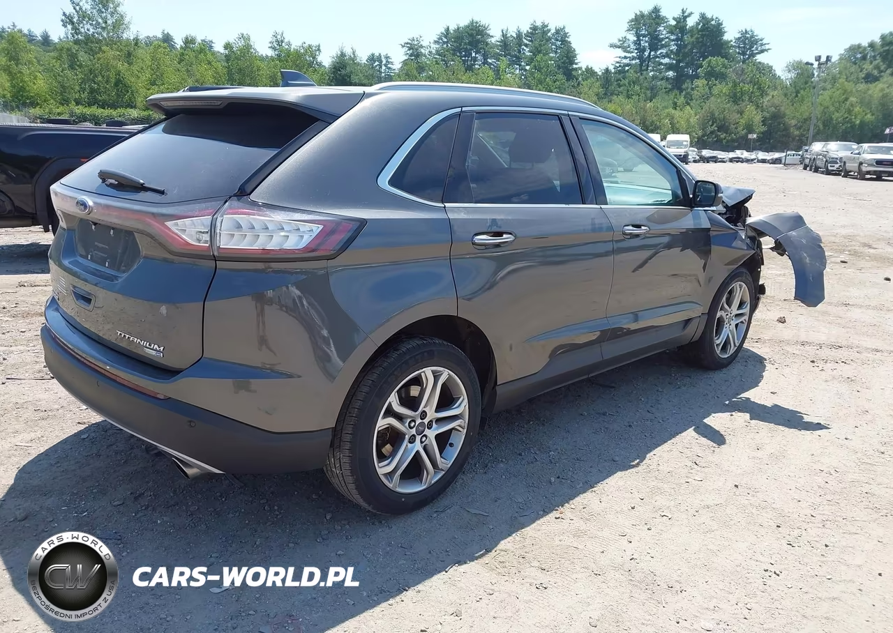 2015 Ford Edge Titanium VIN:2FMTK4K90FBB29126 - 4