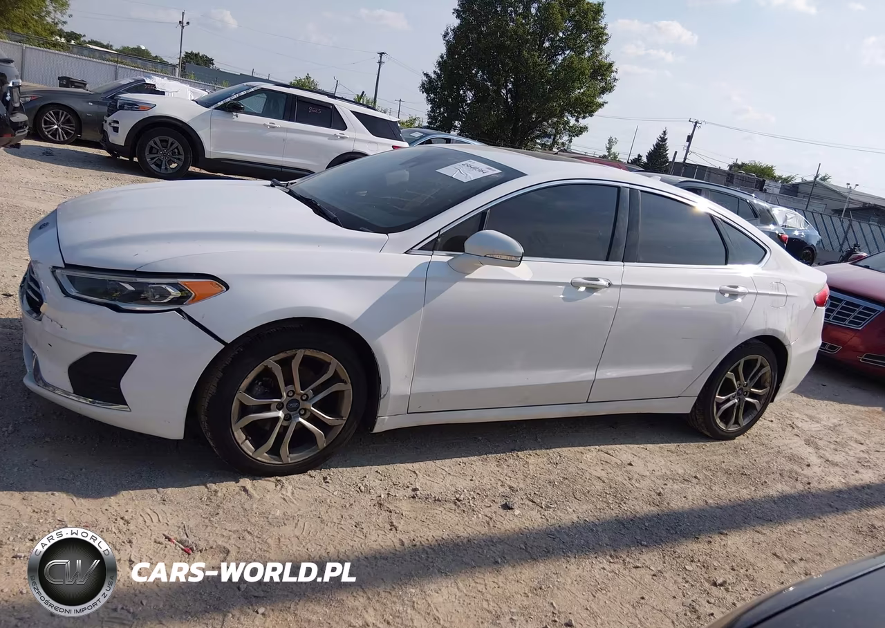 2019 Ford Fusion Sel VIN:3FA6P0CD8KR253984 - 14