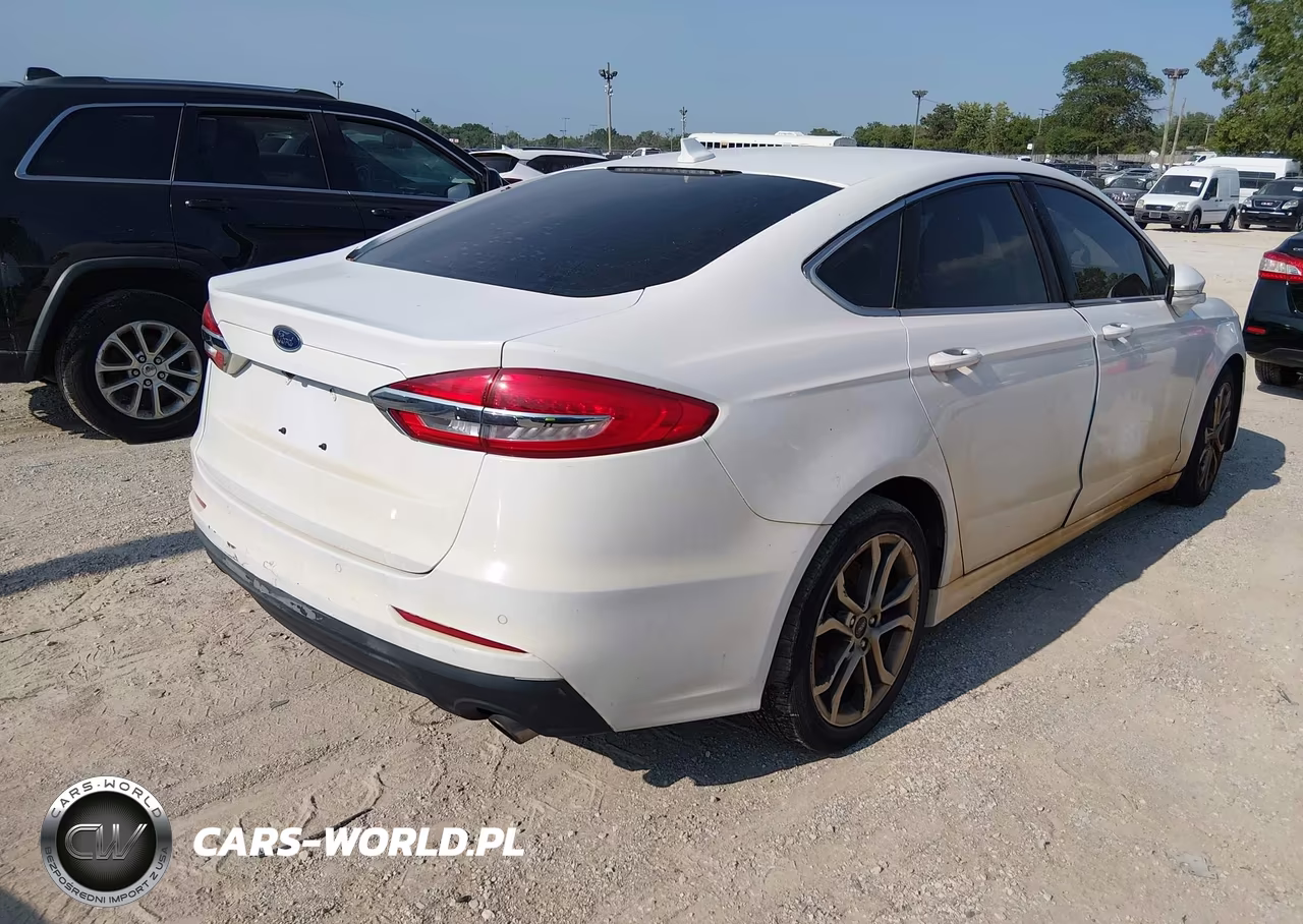 2019 Ford Fusion Sel VIN:3FA6P0CD8KR253984 - 4