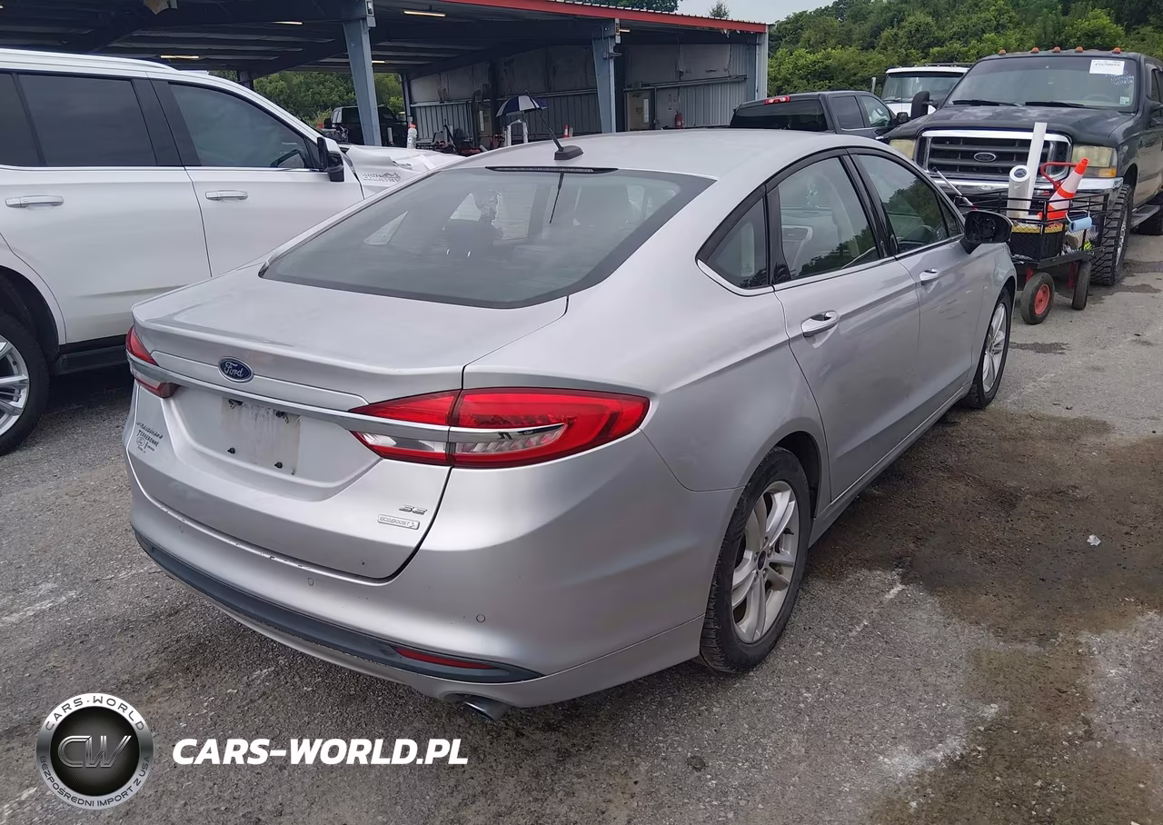 2018 Ford Fusion Se VIN:3FA6P0HD0JR229234 - 4