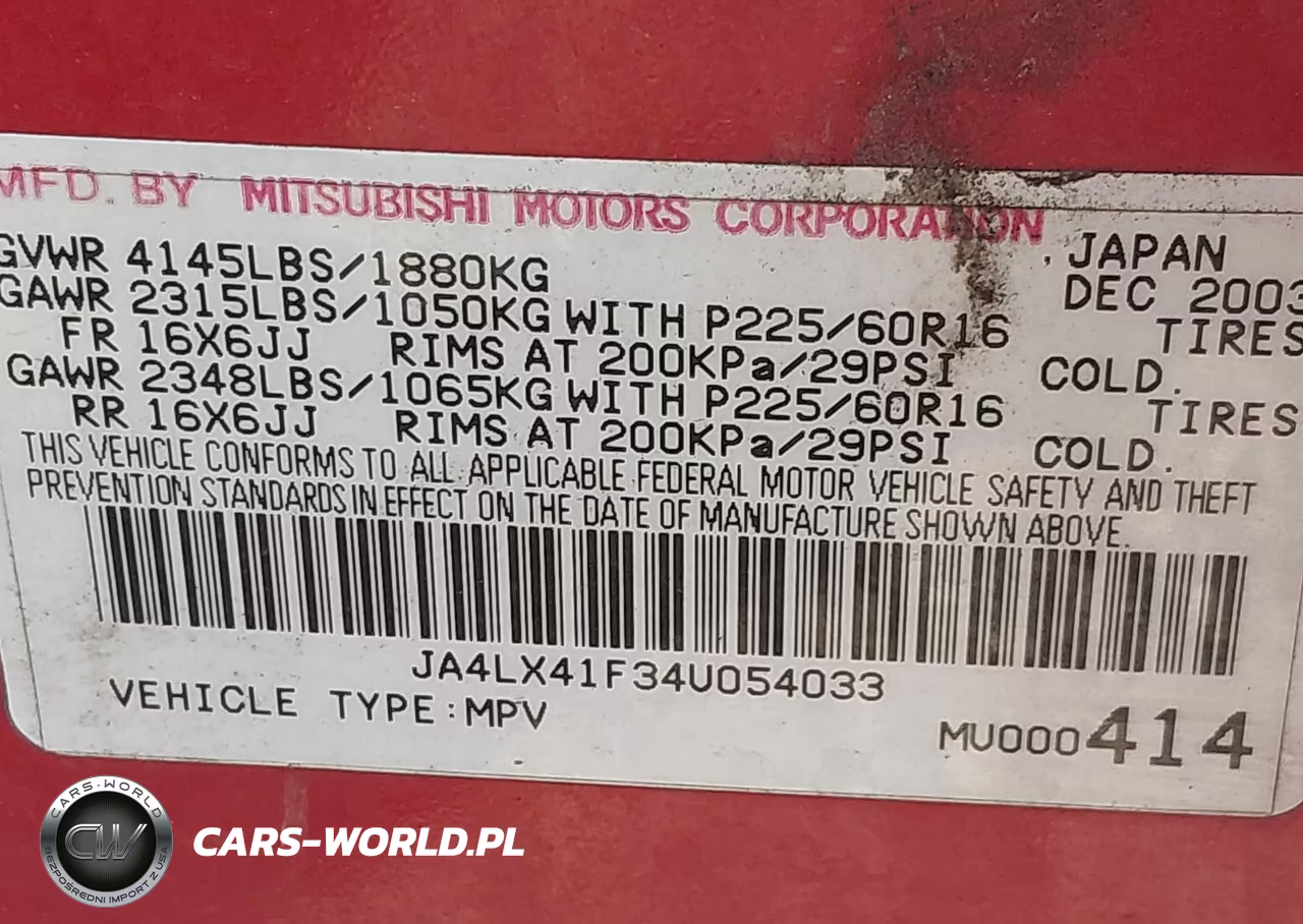 2004 Mitsubishi Outlander Xls VIN:JA4LX41F34U054033 - 9