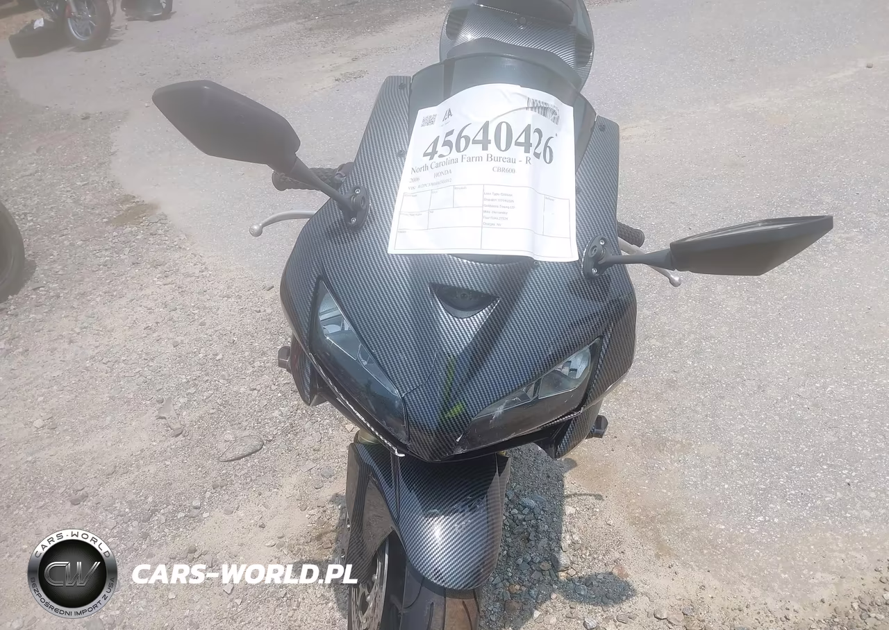 2006 Honda Cbr600 Rr VIN:JH2PC37016M301012 - 15