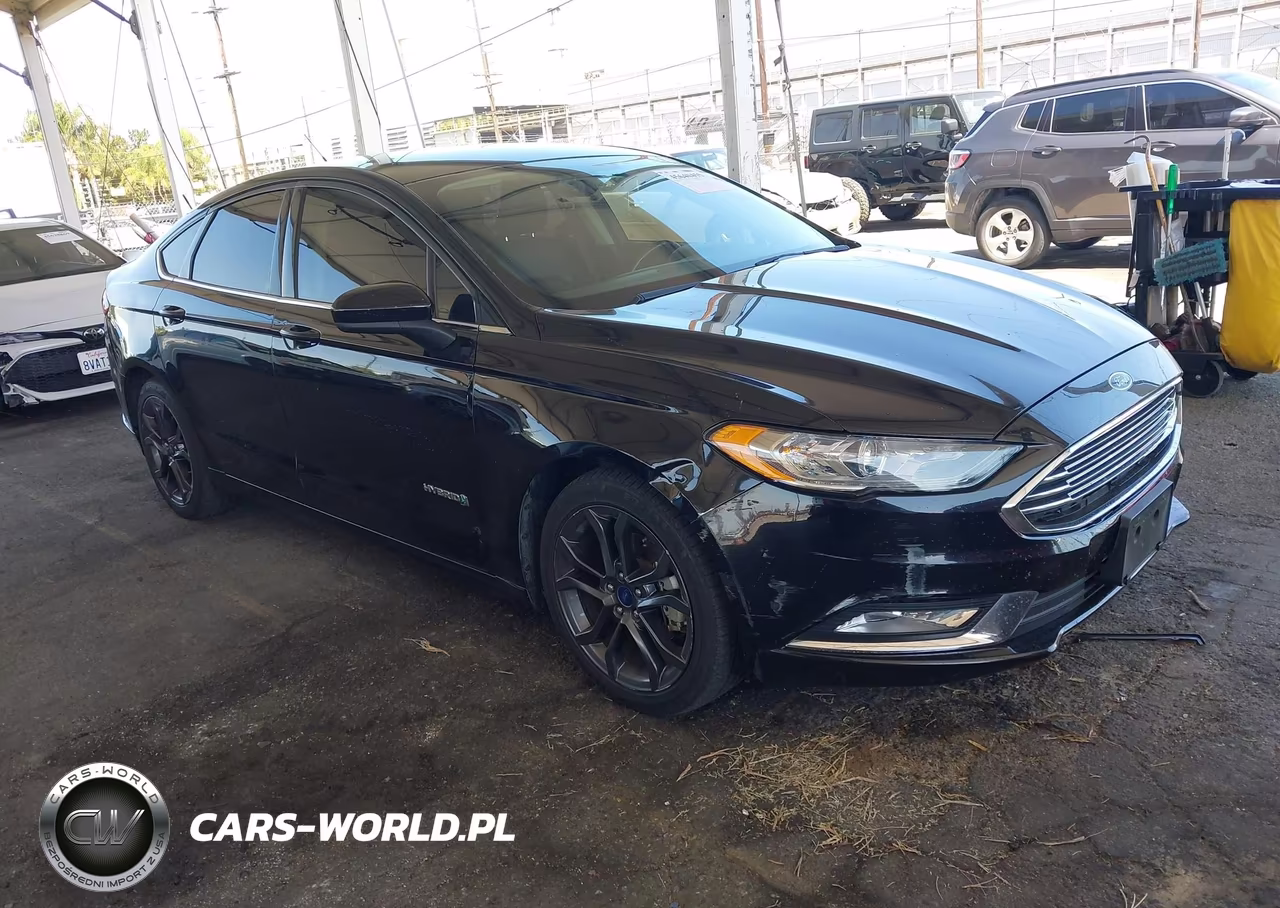 2018 Ford Fusion Hybrid Se VIN:3FA6P0LU0JR177031 - 1
