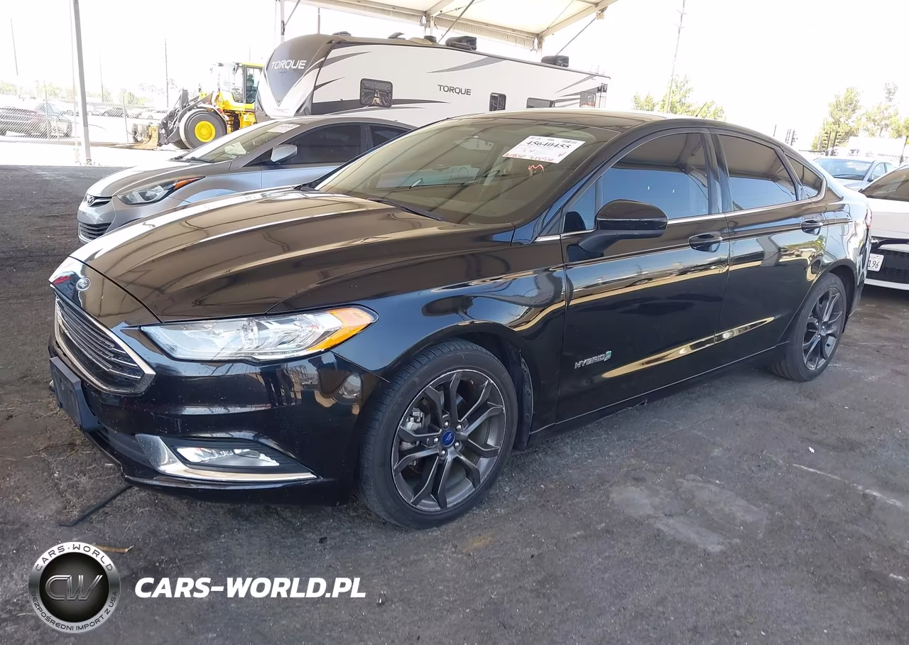 2018 Ford Fusion Hybrid Se VIN:3FA6P0LU0JR177031 - 2