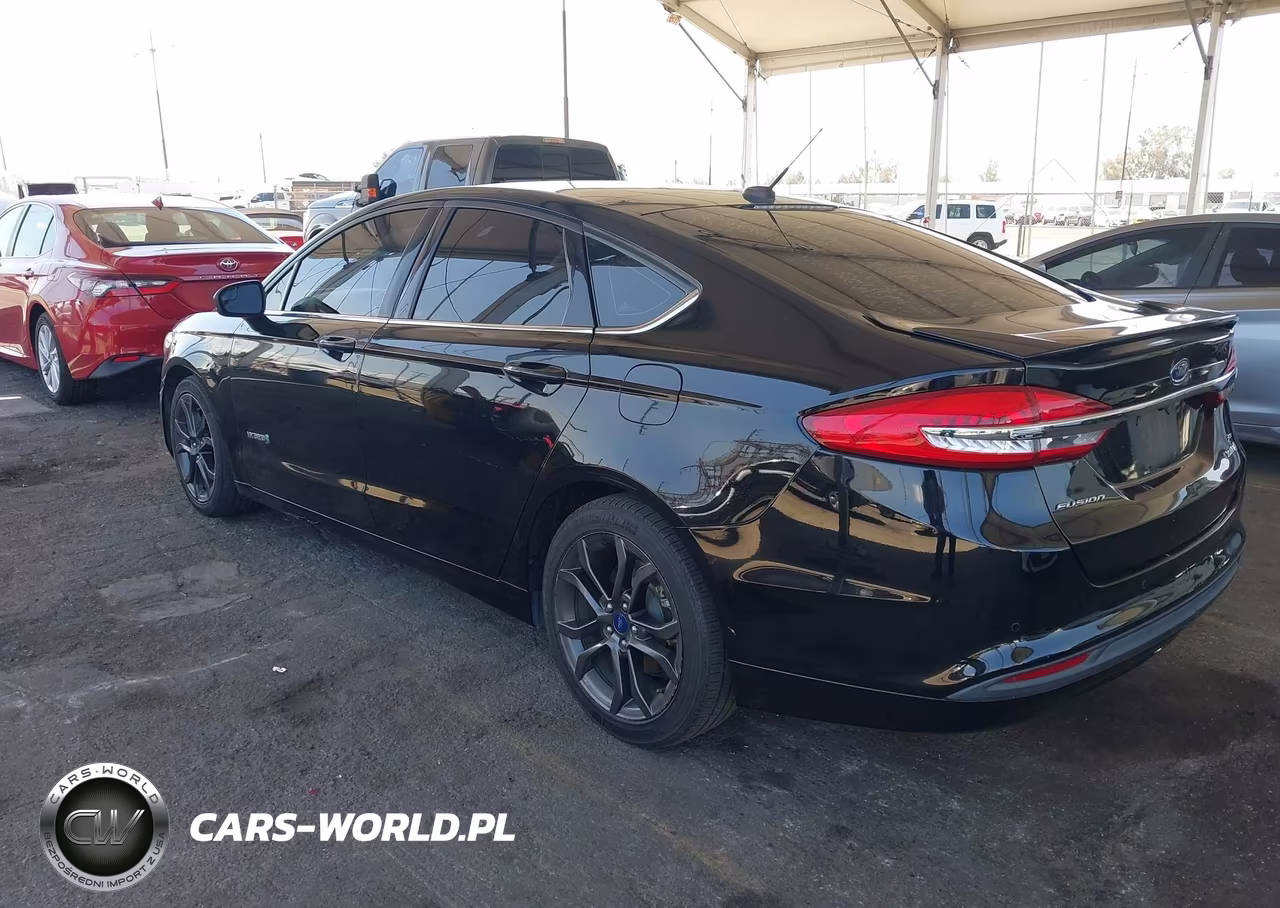 2018 Ford Fusion Hybrid Se VIN:3FA6P0LU0JR177031 - 3