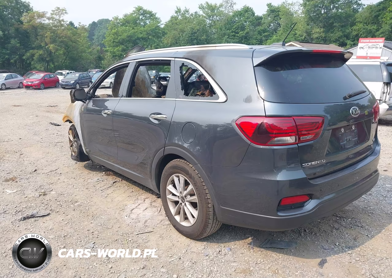 2020 Kia Sorento 2.4L Lx VIN:5XYPGDA39LG668517 - 3