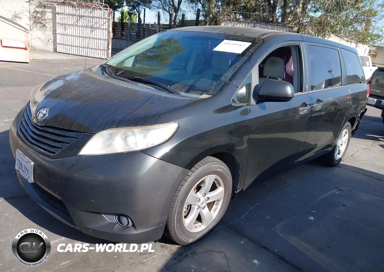 2013 Toyota Sienna L V6 7 Passenger VIN:5TDZK3DCXDS381298 - 2