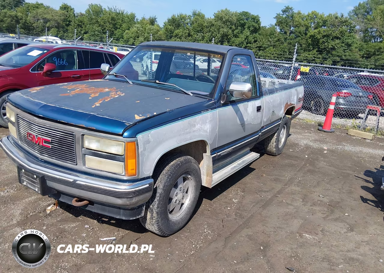 1990 GMC Sierra K1500 VIN:2GTDK14K7L1531203 - 2