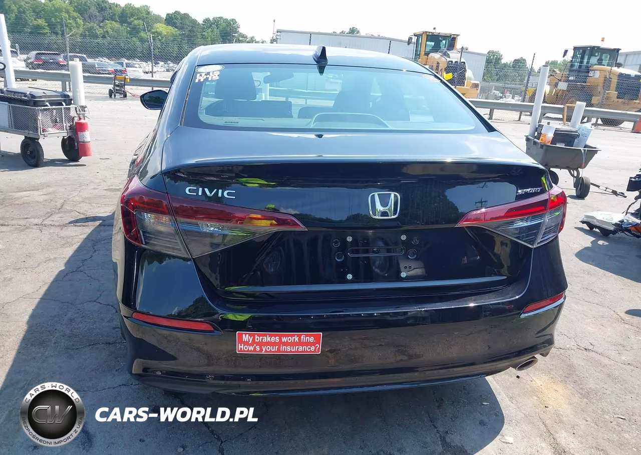 2025 Honda Civic Sport VIN:2HGFE2F50SH568713 - 16