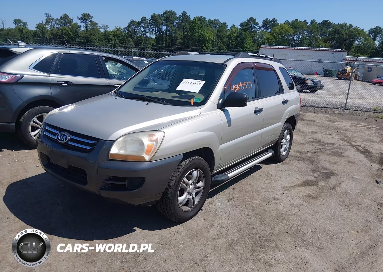 2007 Kia Sportage Lx V6 VIN:KNDJF723177419348 - 2