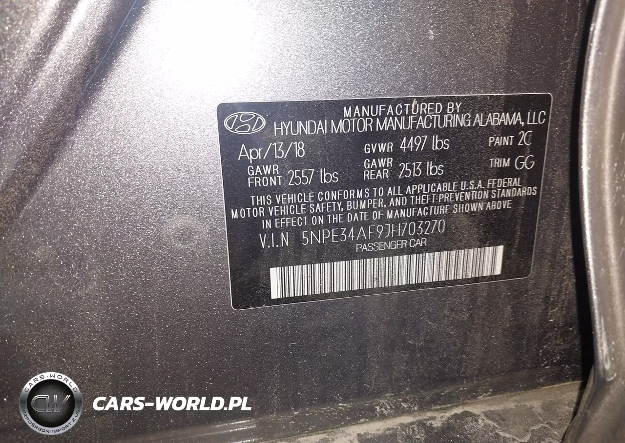 2018 Hyundai Sonata Limited VIN:5NPE34AF9JH703270 - 9