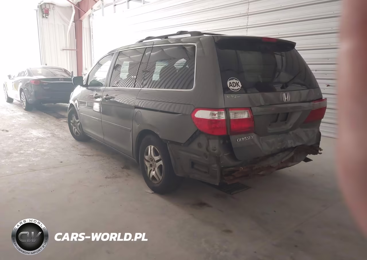 2007 Honda Odyssey Ex-L VIN:5FNRL38737B407002 - 3