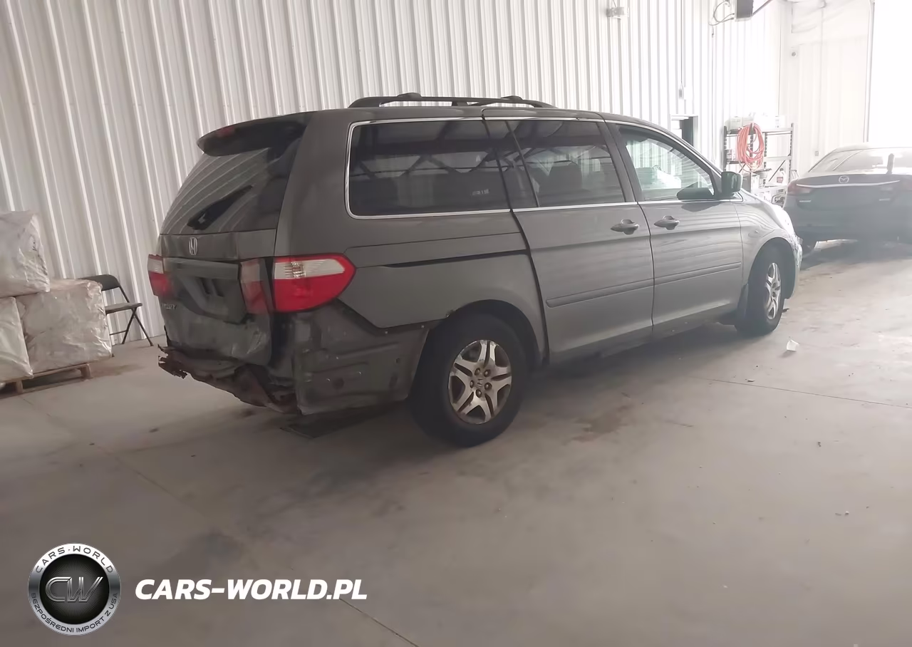 2007 Honda Odyssey Ex-L VIN:5FNRL38737B407002 - 4