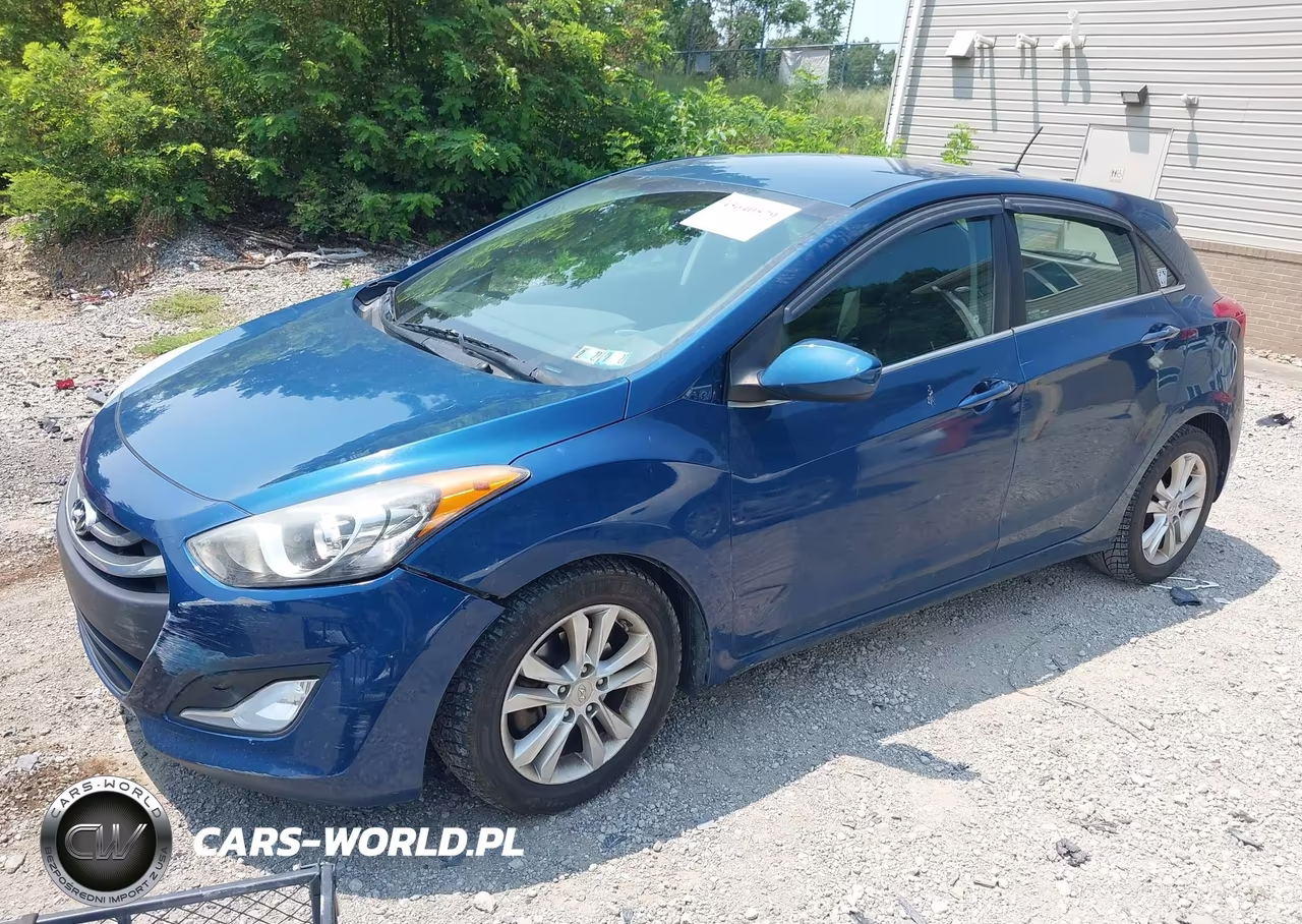 2014 Hyundai Elantra Gt VIN:KMHD35LHXEU186763 - 2