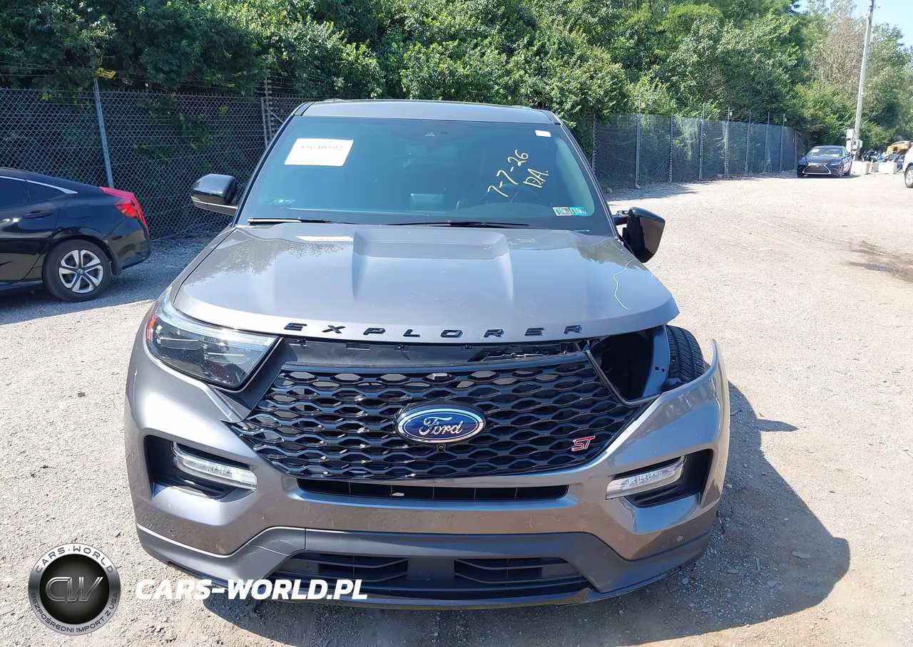 2022 Ford Explorer St VIN:1FM5K8GC4NGA95803 - 12