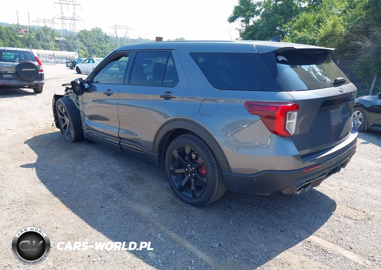 2022 Ford Explorer St VIN:1FM5K8GC4NGA95803 - 3
