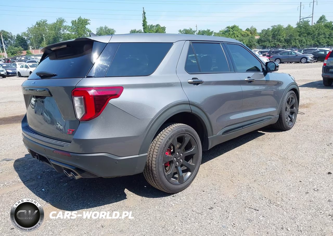 2022 Ford Explorer St VIN:1FM5K8GC4NGA95803 - 4