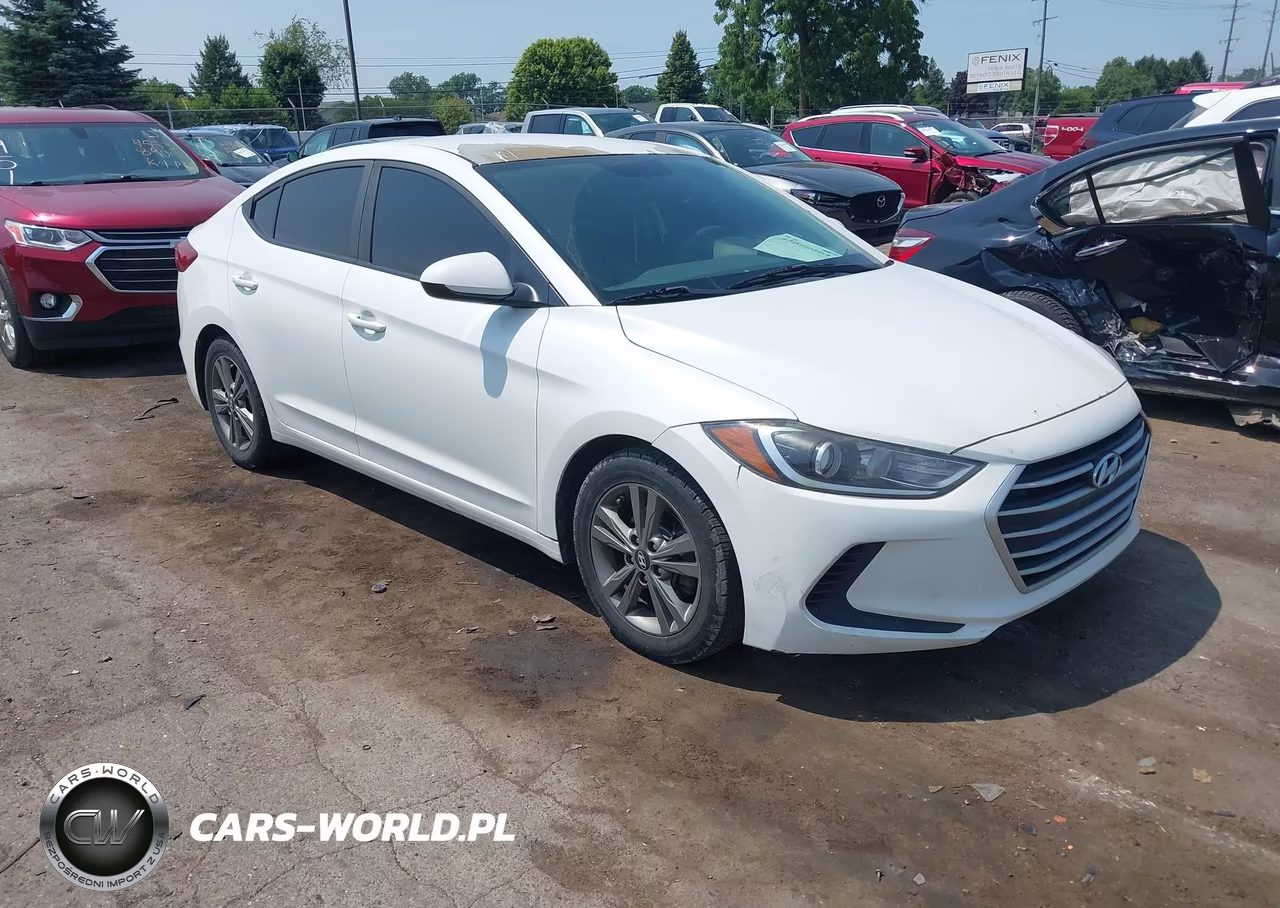 2018 Hyundai Elantra Sel VIN:5NPD84LF8JH228706 - 1