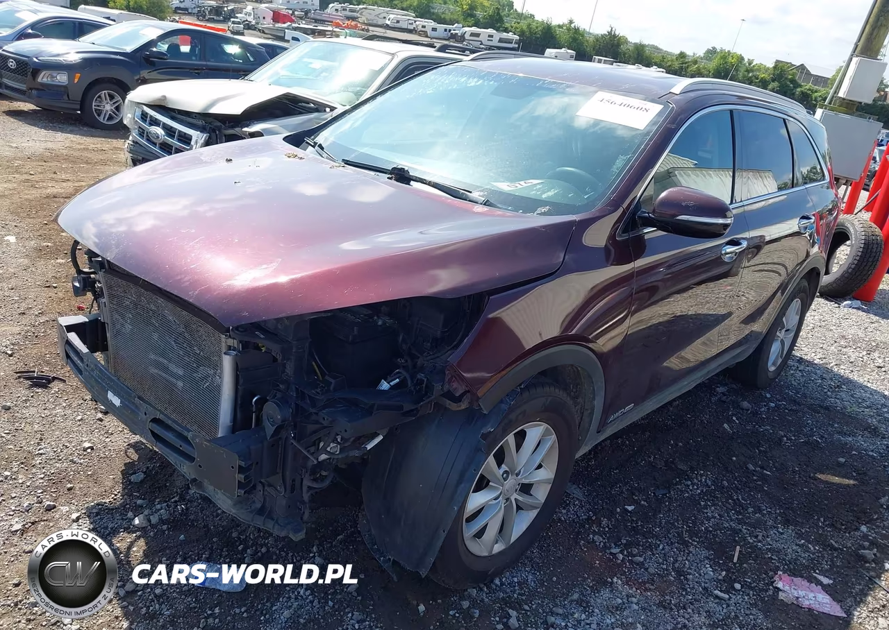2018 Kia Sorento 3.3L Lx VIN:5XYPGDA57JG407773 - 2