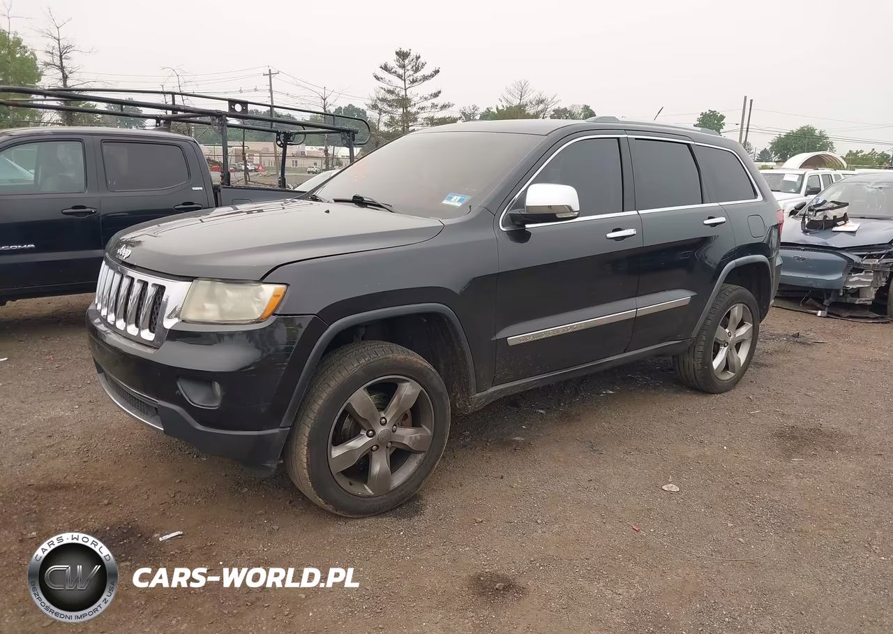 2012 Jeep Grand Cherokee Overland VIN:1C4RJFCT7CC124203 - 2
