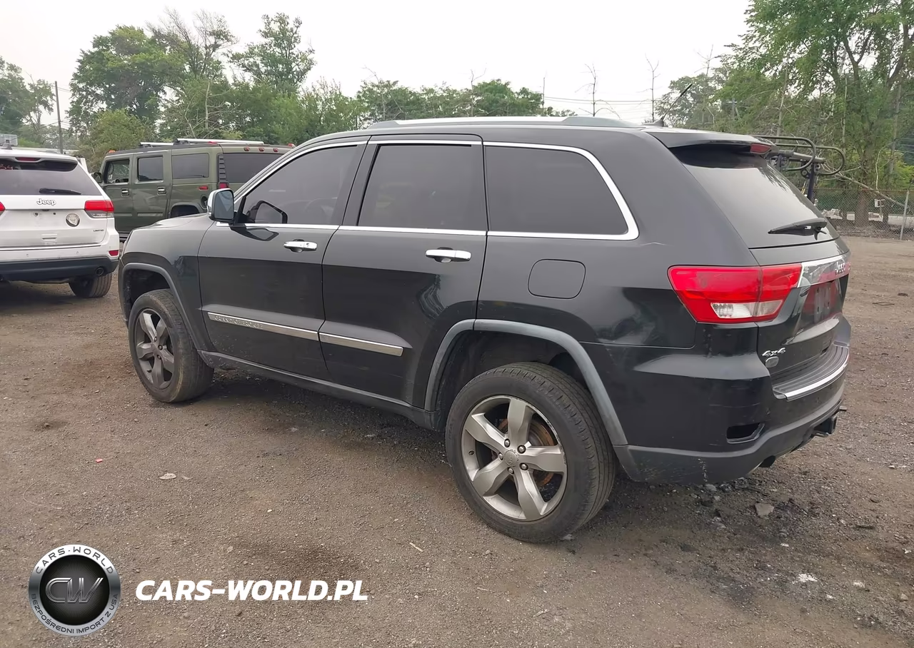 2012 Jeep Grand Cherokee Overland VIN:1C4RJFCT7CC124203 - 3