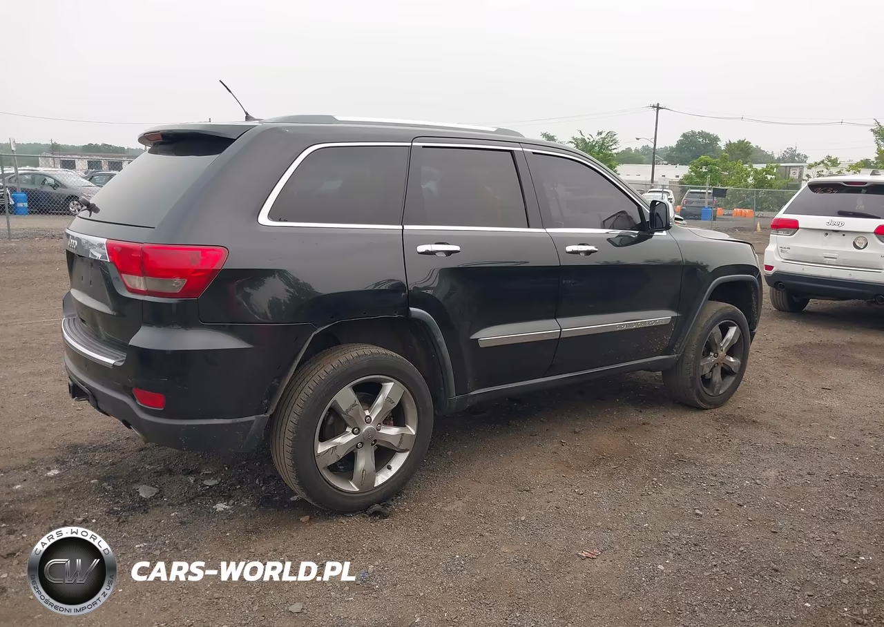 2012 Jeep Grand Cherokee Overland VIN:1C4RJFCT7CC124203 - 4