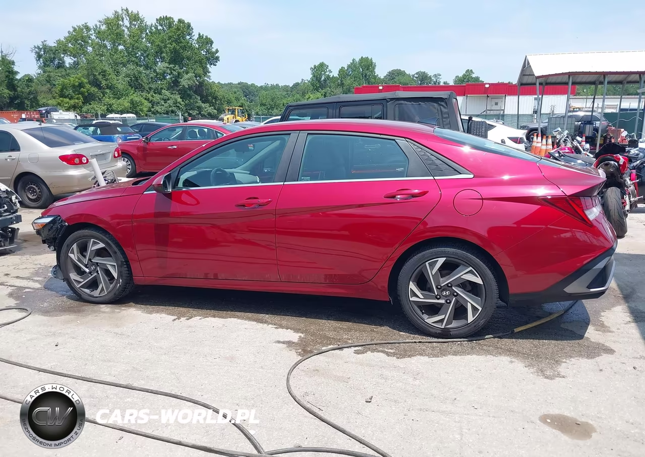 2024 Hyundai Elantra Sel VIN:KMHLS4DG4RU787350 - 15