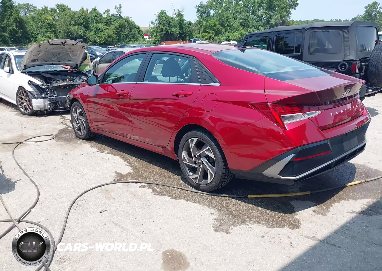 2024 Hyundai Elantra Sel VIN:KMHLS4DG4RU787350 - 3
