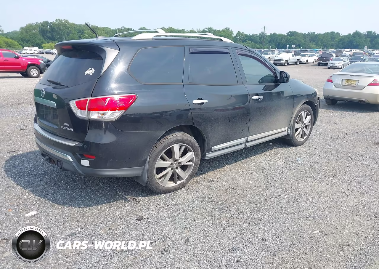 2014 Nissan Pathfinder Platinum VIN:5N1AR2MM3EC665835 - 4