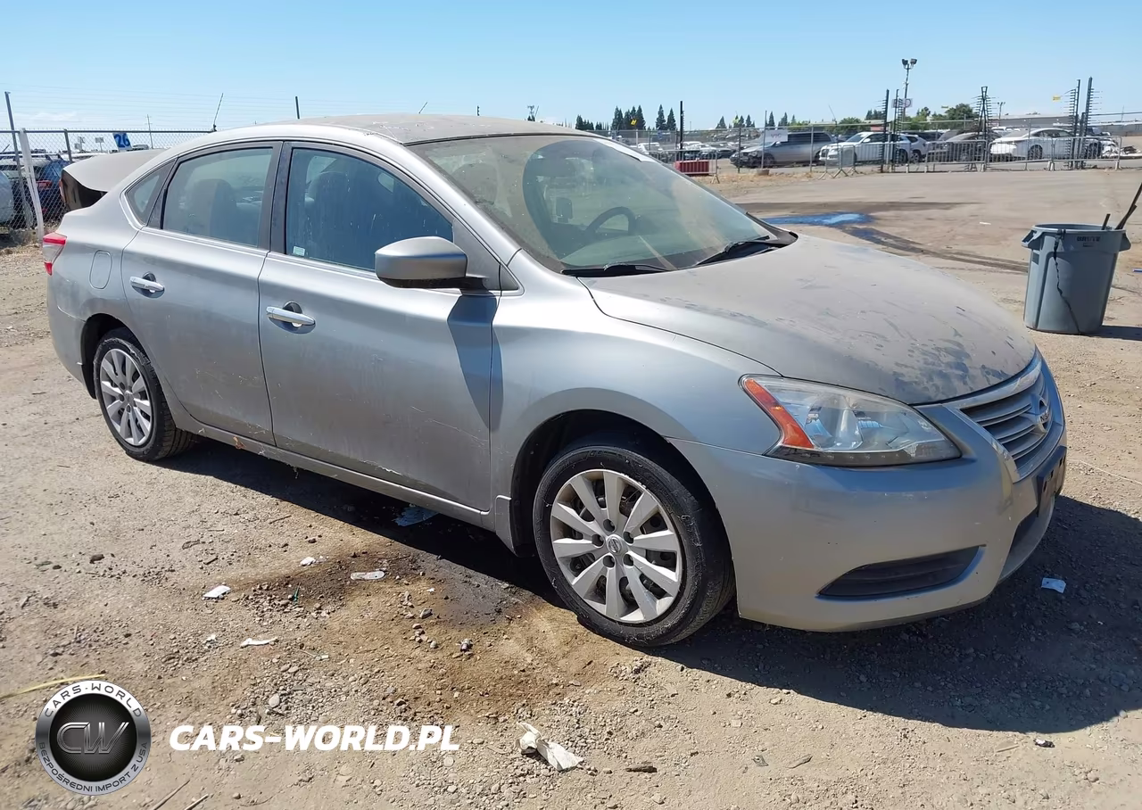 2013 Nissan Sentra Sv VIN:3N1AB7AP9DL780952 - 1