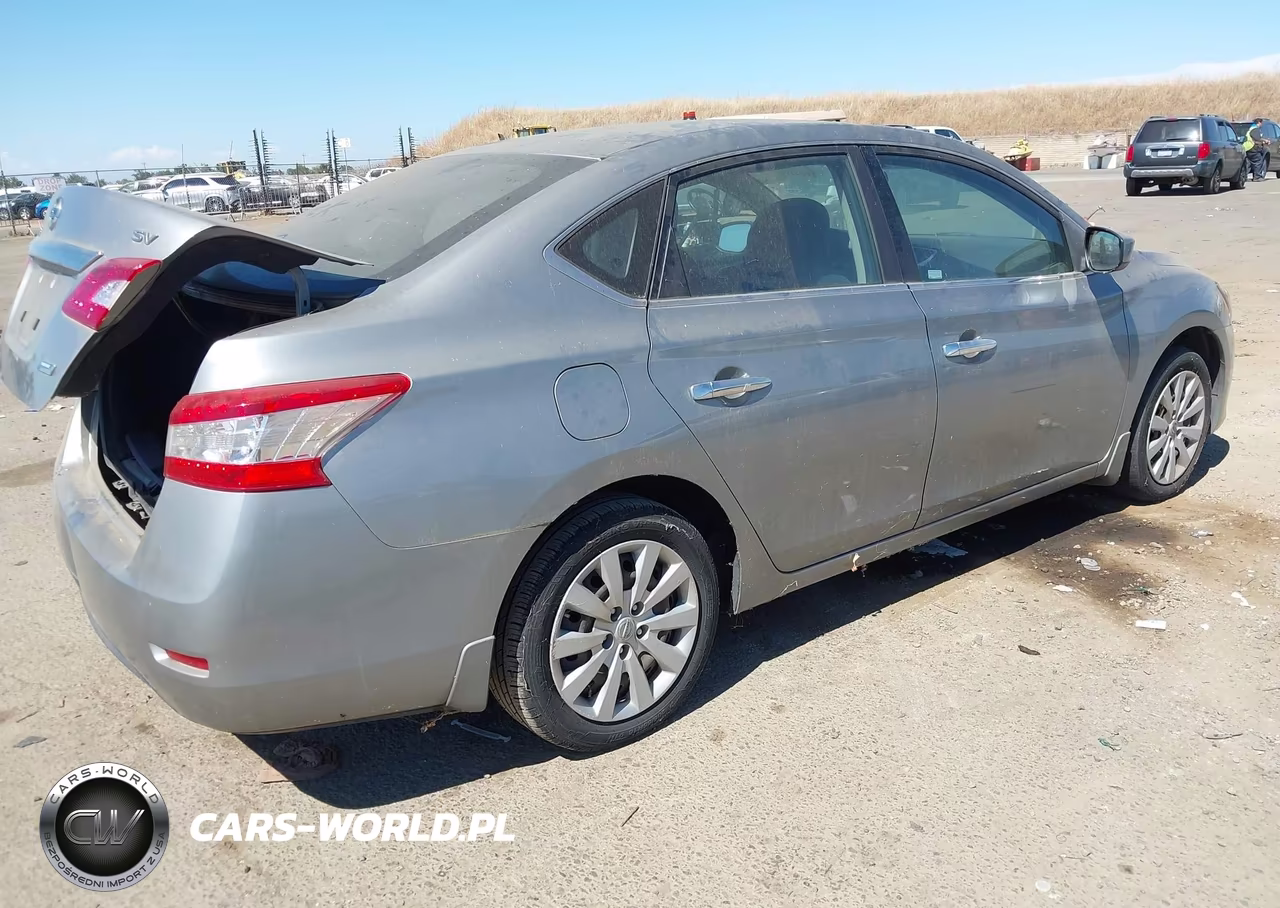 2013 Nissan Sentra Sv VIN:3N1AB7AP9DL780952 - 4