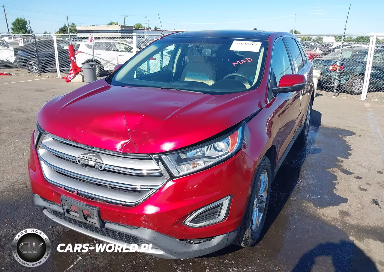 2016 Ford Edge Sel VIN:2FMPK3J91GBB19185 - 2