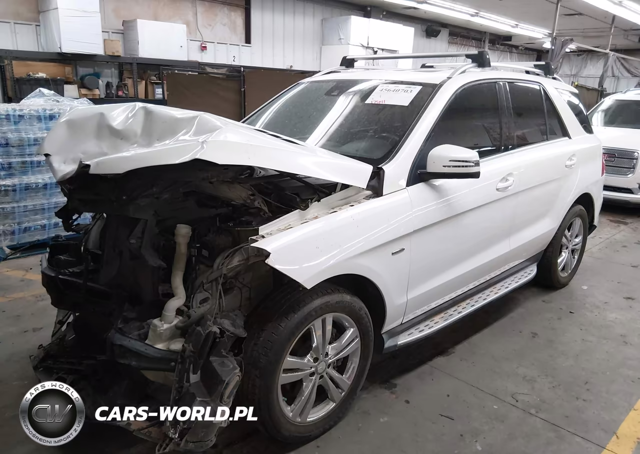 2012 Mercedes-Benz Ml 350 4Matic VIN:4JGDA5HB1CA046156 - 2