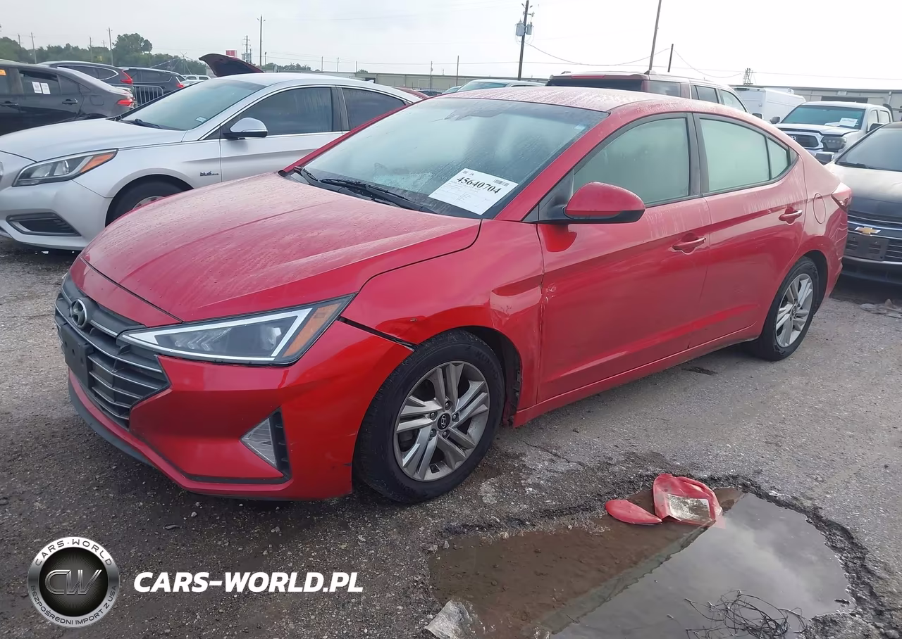 2020 Hyundai Elantra Sel VIN:5NPD84LF9LH554730 - 2