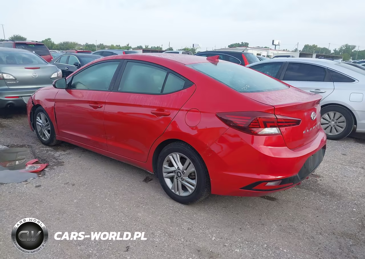 2020 Hyundai Elantra Sel VIN:5NPD84LF9LH554730 - 3