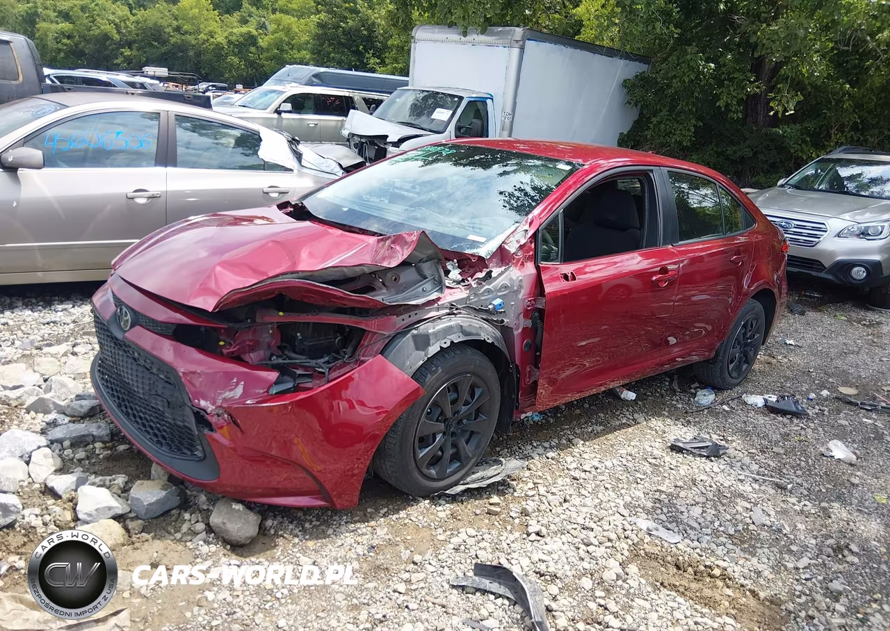 2022 Toyota Corolla Le VIN:JTDEPMAE4NJ220570 - 2
