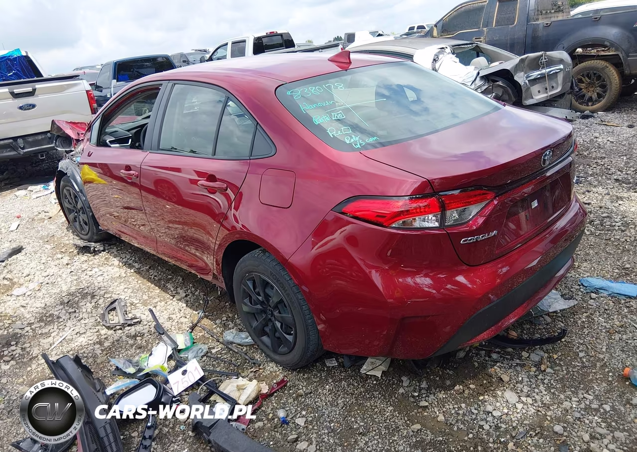 2022 Toyota Corolla Le VIN:JTDEPMAE4NJ220570 - 3