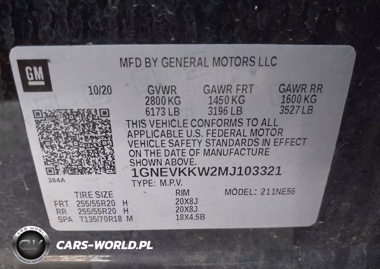 2021 Chevrolet Traverse Awd Premier VIN:1GNEVKKW2MJ103321 - 9