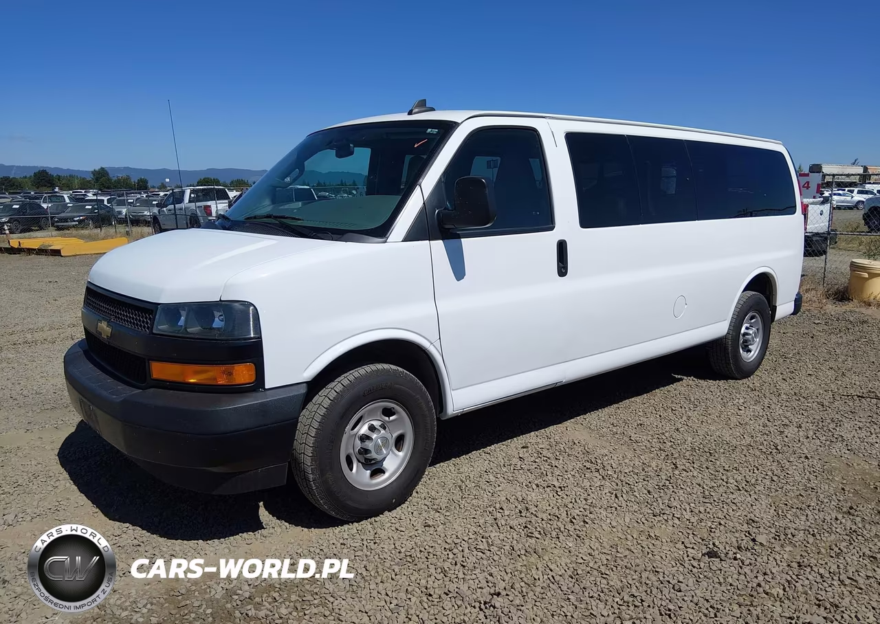2020 Chevrolet Express Passenger Rwd 3500 Extended Wheelbase Ls VIN:1GAZGNFP9L1266306 - 2