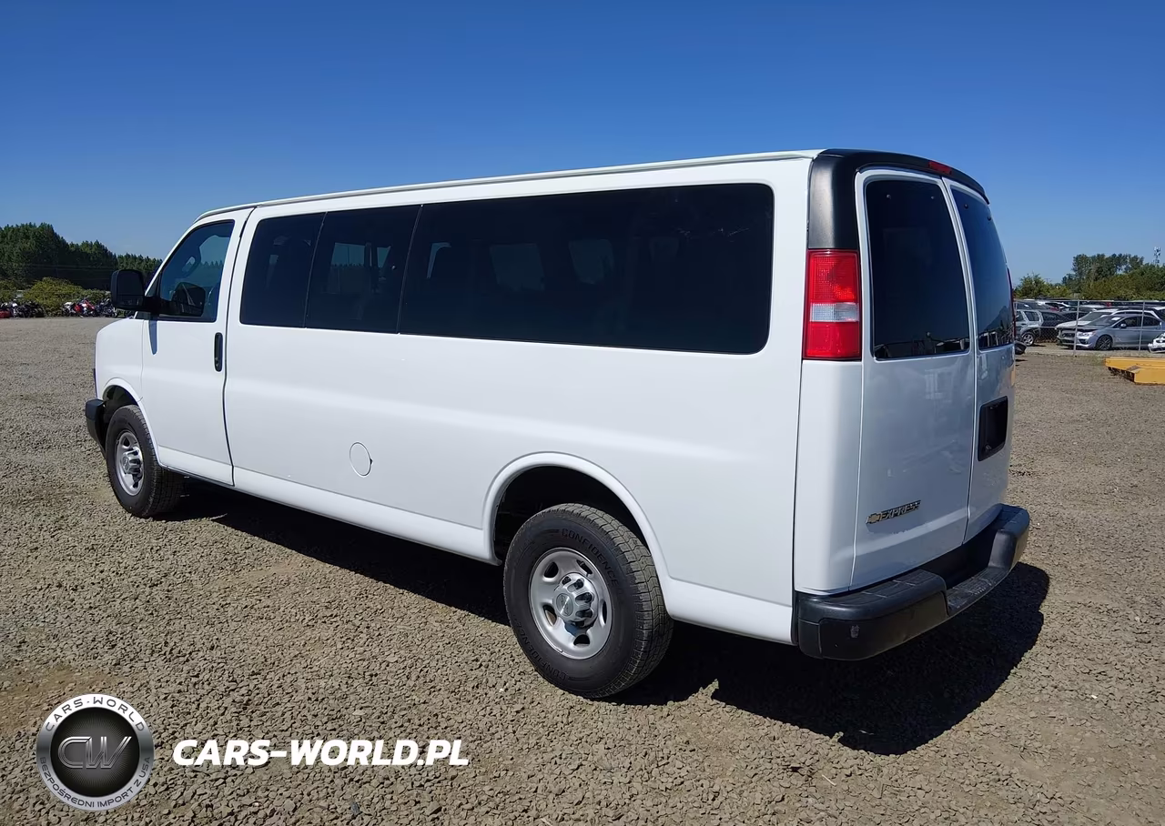 2020 Chevrolet Express Passenger Rwd 3500 Extended Wheelbase Ls VIN:1GAZGNFP9L1266306 - 3