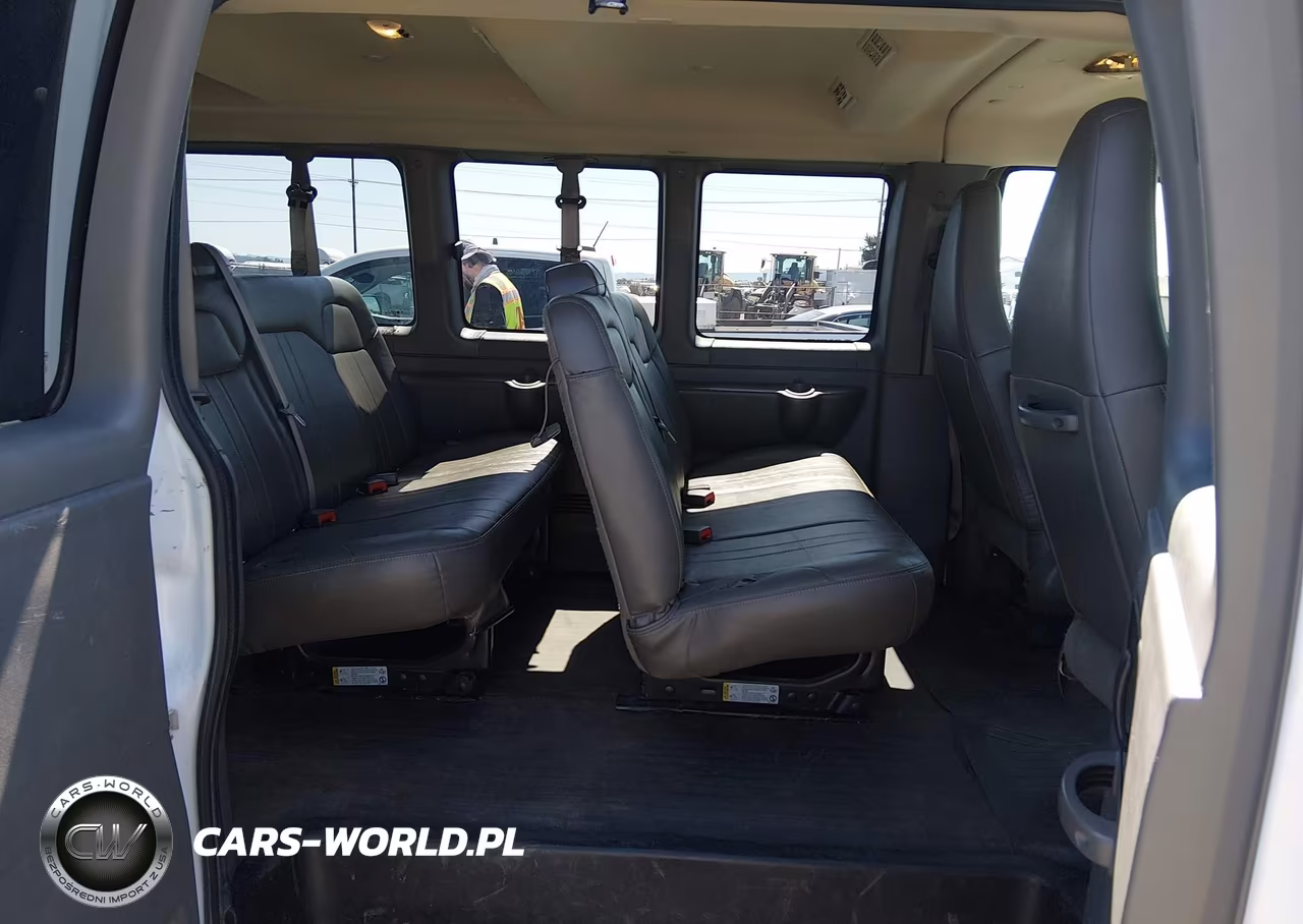 2020 Chevrolet Express Passenger Rwd 3500 Extended Wheelbase Ls VIN:1GAZGNFP9L1266306 - 8