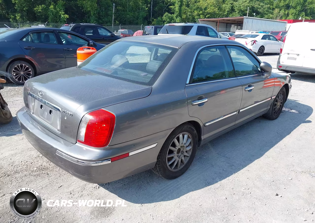 2004 Hyundai Xg350 L VIN:KMHFU45E64A336998 - 4