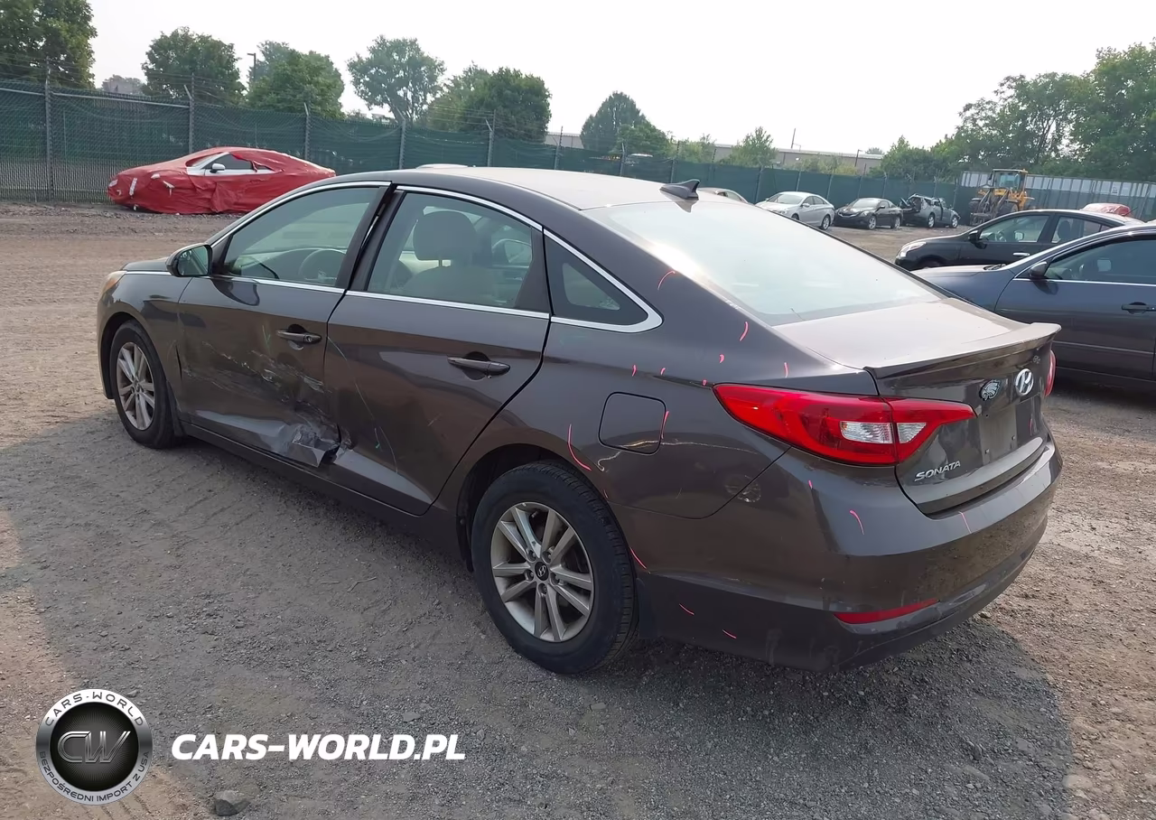2017 Hyundai Sonata Se VIN:5NPE24AF2HH453139 - 3