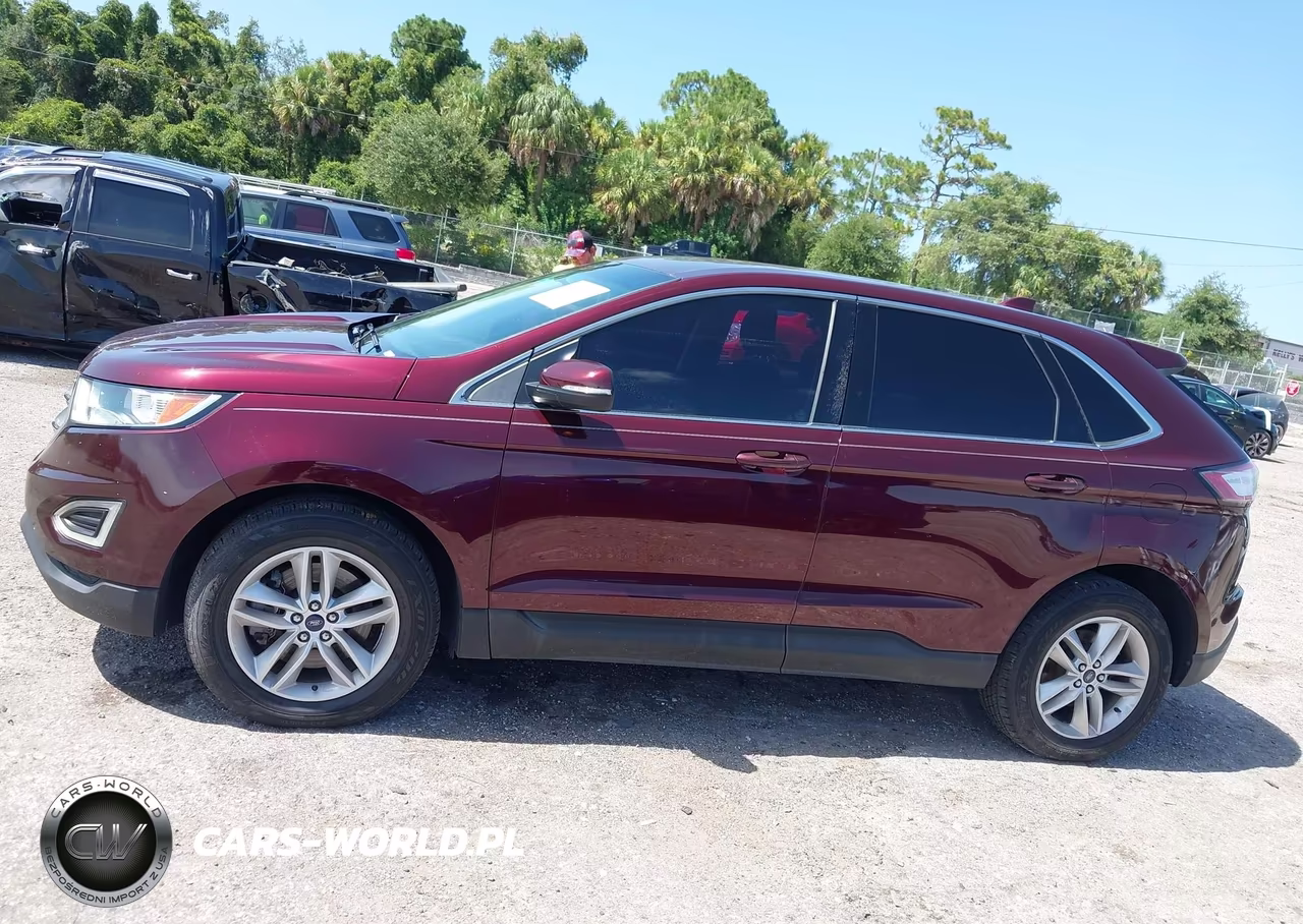 2017 Ford Edge Sel VIN:2FMPK4J93HBB83252 - 14