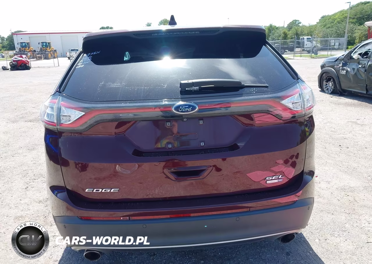 2017 Ford Edge Sel VIN:2FMPK4J93HBB83252 - 16