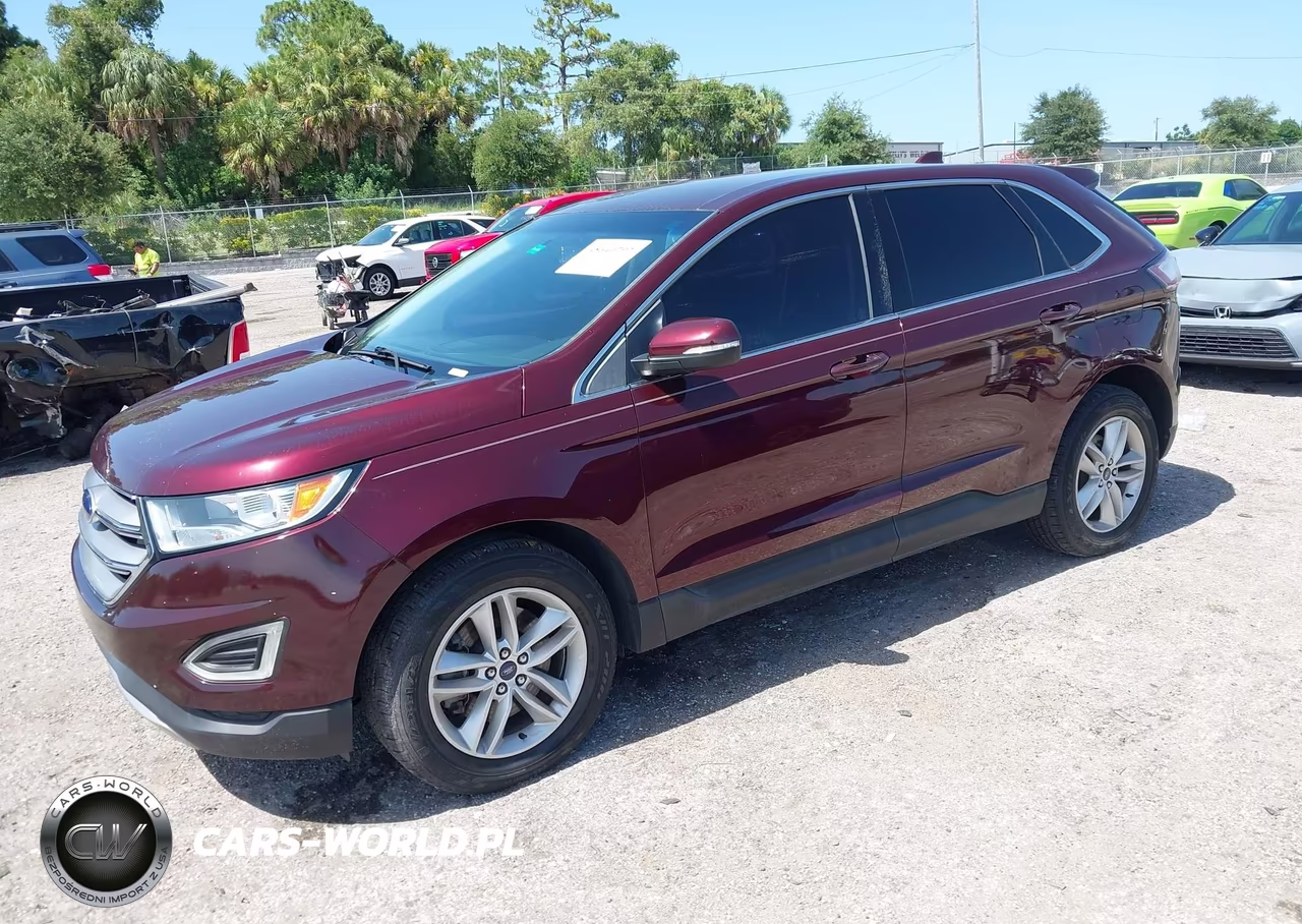 2017 Ford Edge Sel VIN:2FMPK4J93HBB83252 - 2